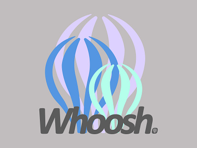 whoosh logo (dailylogochallenge2) balloon balloon logo brand branding branding design daily logo challenge dailylogochallenge design hot air balloon icon iconography illustration illustrator logo logo design logodesign vector whoosh whoosh logo