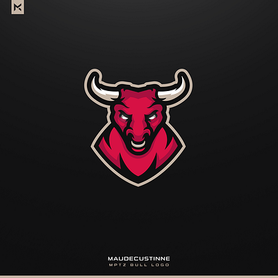 Bull logo bull cartoon esport gaming graphicdesign logo logoinspiration mascot mascotlogo