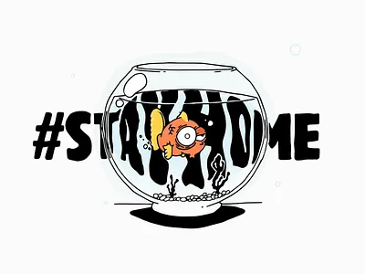 Never understood a goldfish that well covid19 illustrationoftheday lockdown stayhome