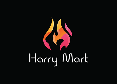 harry mart Recovered abstract logo branding business colorful company branding fire logo fireart fireworks food illustration logo logo design logo designer logo for sale minimalistic modern professional logo restaurant unique logo vector