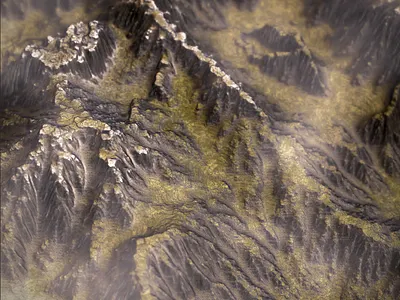 3D only in Photoshop 3d environment landscape mountains photoshop