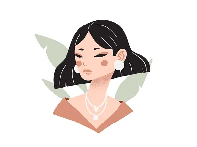 Classy Woman - The Supply Studio beauty logo beauty product cosmetics cosmetics logo delicate delicate logo feminine feminine logo freebie illustration jewelry luxury brand procreate art