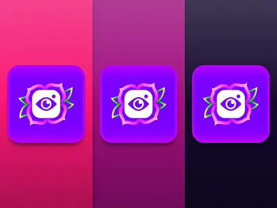 "Tattoogram" App Icon app daily dailyui design flat icon illustration instagram tattoo ui vector