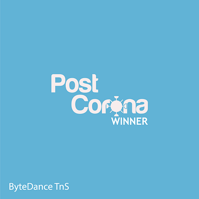 Post Corona Winner competition corona coronavirus design logo logo logodesign minimalist logo