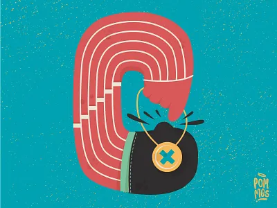 Come on, come on. 36daysoftype 36daysoftype07 design germany graphic hiphop iampommes illustration muscle music playlist pommes rap runnin sport thepharcyde typography vector zero