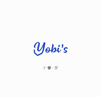 yobi's - Logo concept for custom pocket tailoring branding design lettering logo minimal pocket tailor tailoring typography vector wordmark