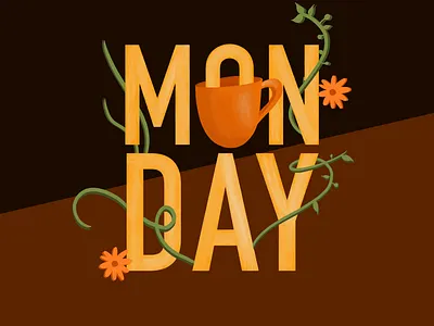 Another Monday design designer digital art drawing graphic design illustration procreate vector