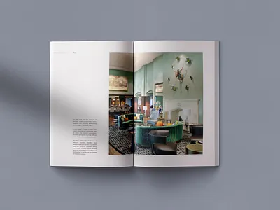 Fairmont Magazine black book branding concept design designer grid identity logo magazine minimal typography