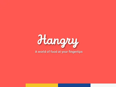 Hangry App - Food App MVP app appdesign branding design color psycology europe food food app food app design food app ui graphic design illustration javascript logo logodesign mvp startup logo tone ui usability testing