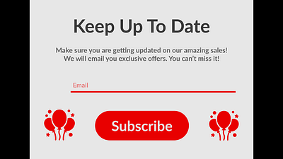 Day 026 - Subscribe dailyui day026 design ui