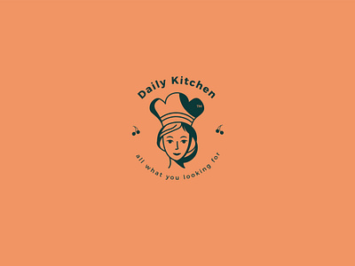 Daily Kitchen - YouTube LOGO animation blue color design drawing gold illustration logo red typography vector yellow youtube youtube banner youtube channel youtubelogo