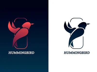 HUMMINGBIRD Logo Concept brand design design logo logodesign