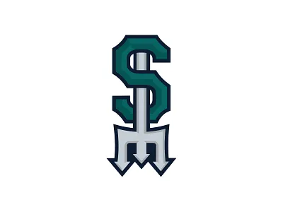 Mariners Concept Logo 2 baseball design illustration logo mariners mlb seattle sports branding sports design sports logo
