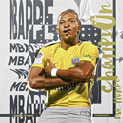 MBAPPE design mbappe poster art