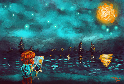 My Own Van Gogh art design illustration van gogh