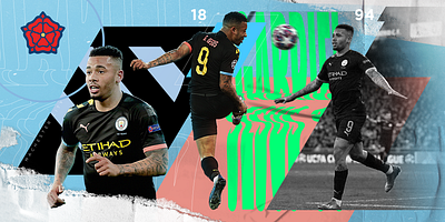 GABRIEL JESUS 33 design jesus manchester city poster art soccerart