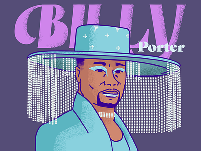 Billy Porter billyporter billyporter illustration illustrator lettering poses