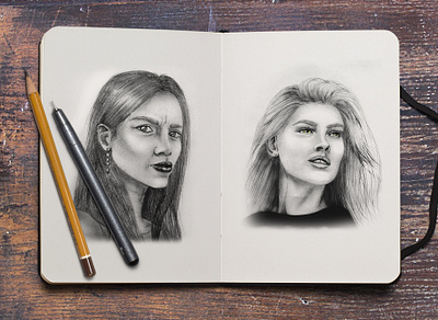 Illustration art artist artwork design hbpencil illustration illustrations illustrator pencilsketch womeninart