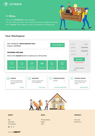 Licensing Portal design icon illustration ui ux web