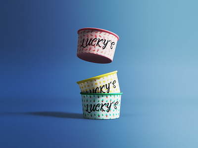 Ice Cream Packaging Design branding design flat illustration illustrator logo minimal typography vector