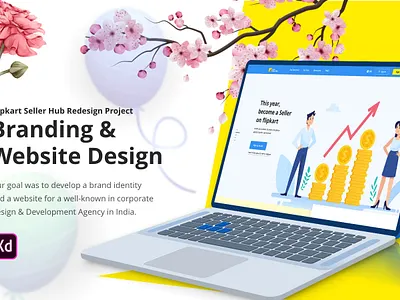 Flipkart Seller Hub Redesign UI Free Download branding business creative design devdesign devdesign.studio download ecommerce flipkart free freebie india minimal modern psd redesign seller hub ui ux xd