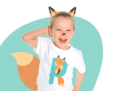 Fox t-shirt animals branding character design graphicdesign illustration kids lifestyle logo t shirt t shirt design t shirt illustration typography vector vector illustration