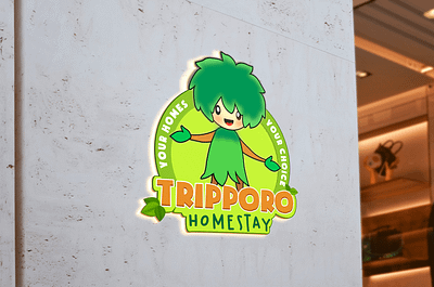 Tripporo Homestay - Logo branding design illustration logo logodesign vector