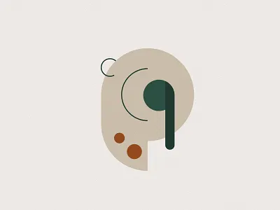 Mindful Listening Exercise 2d berlin calm ear earphones headphone illustration meditation mindfulness minimalist music