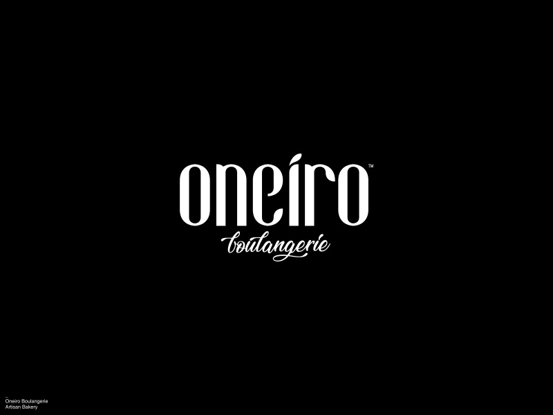 Example of Oneiro Boulangerie / Logo Design