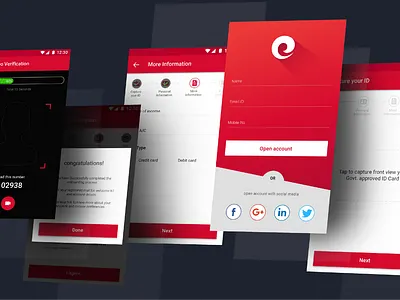 Eurobank App account app bank bankacount banking branding colours creativity design designs illustration illustrations ux vector