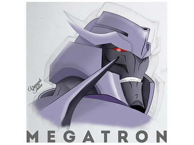 Megatron artwork autodesk sketchbook badass digital illustration digitalart fanart illustration illustration art revenge transformers