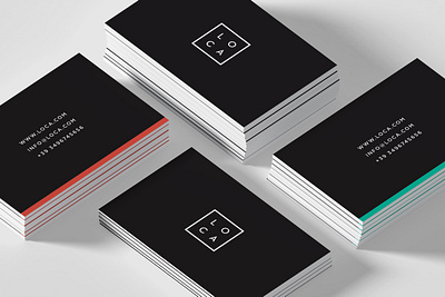 LOCA - Branding branding color design graphic design identity design logo minimal typography