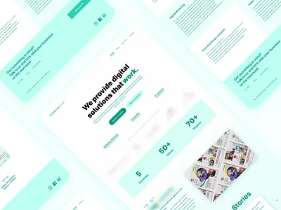 Kreative Clan Website process adobe app design ui uidesign ux uxdesign web web design website