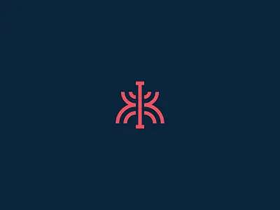 kelly kross logo art design letter k logo monogram outline