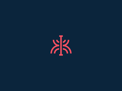 kelly kross logo art design letter k logo monogram outline