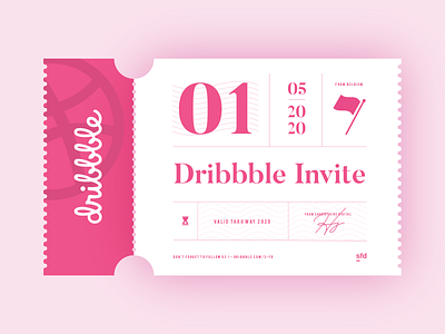 Dribbble Invitation