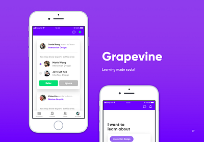 Grapevine e learning