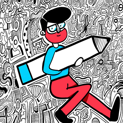 Quarantine Drawings 2d doodle doodleart illustration photoshop portait sketch