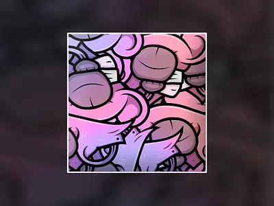 Sakura's doodle abstract art artist artwork design digital digital art doodle doodles game gamedev gradient gradient design illustration lineart paint pattern poster print vector