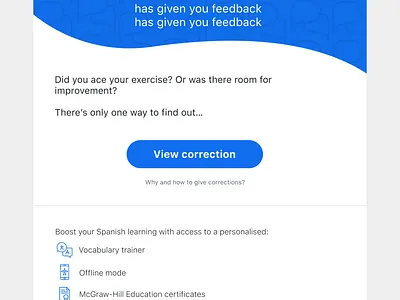 Corrections templates branding design email email design marketing design