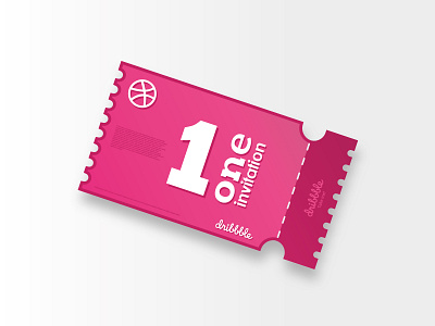 Dribbble Invitation dribbble invitation dribbble invite invitation invite ticket