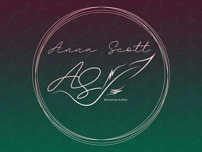 annascottauthor branding logoconcept logocustom logodesign logofeminim logoinspire logosignature logotype