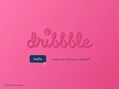 hello Dribbble hello dribbble