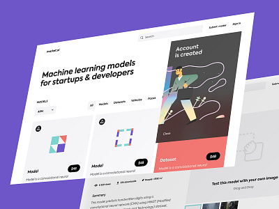 Marketplace for AI code ai breezy marketplace ui uiux ux