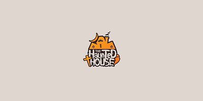 Haunted House Logo adobe illstrator adobe photoshop branding clean design halloween halloween design horror illustration logo logo design logodesign logotype typography vector