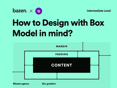 UI Tip - Box Model css design agency design tip design tips designagency designideas developer development html ui ui ux ui design uidesign uidesigner uiux uiuxdesign userexperience userexperiencedesign userinterface ux