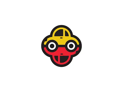 Taxi Vs Car Logo auto automotive automotive design automotive logo cab cars design garage logo logo design logos taxi transport transportation design uber wedding card