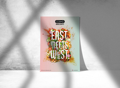 East Meets West branding design graphic design poster design