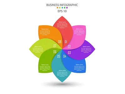 Infographic template with paper effect background design illustration infographic infographics template template design