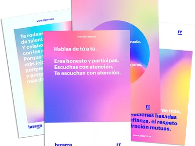 Leaflet branding branding and identity typography